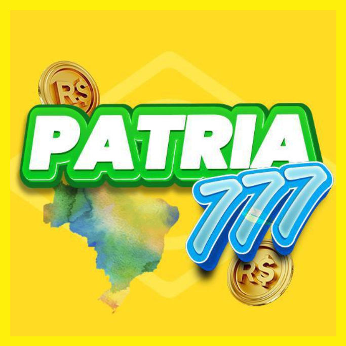 Imagem de exibição do produto PATRIA777 Escrito: "Primeiro depósito de R$ 35 e ganhe um bônus de R$ 15"